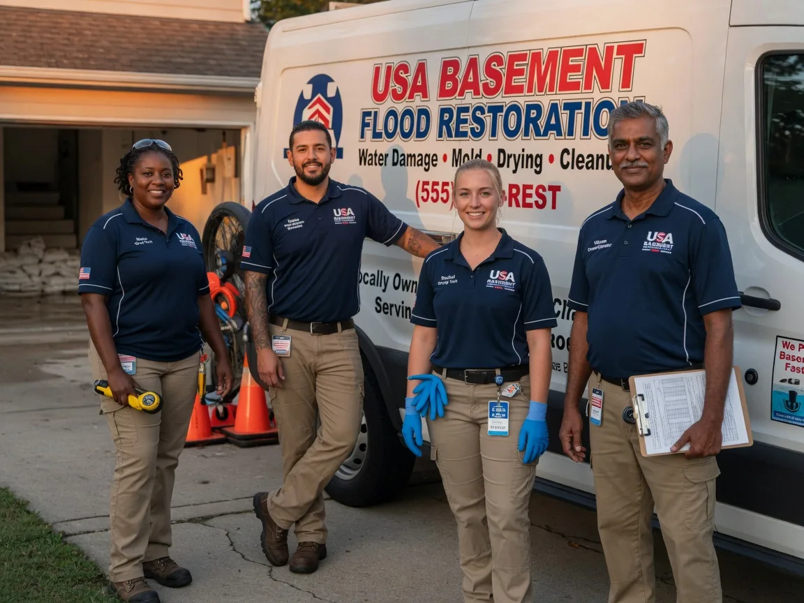 Basement Flood Cleanup company in Archibald, LA