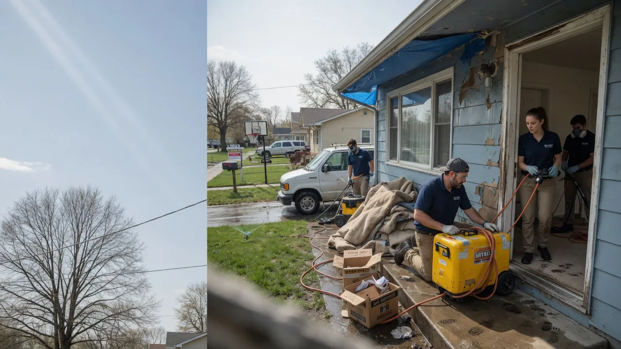 Basement Flood Cleanup in Archibald, LA near me